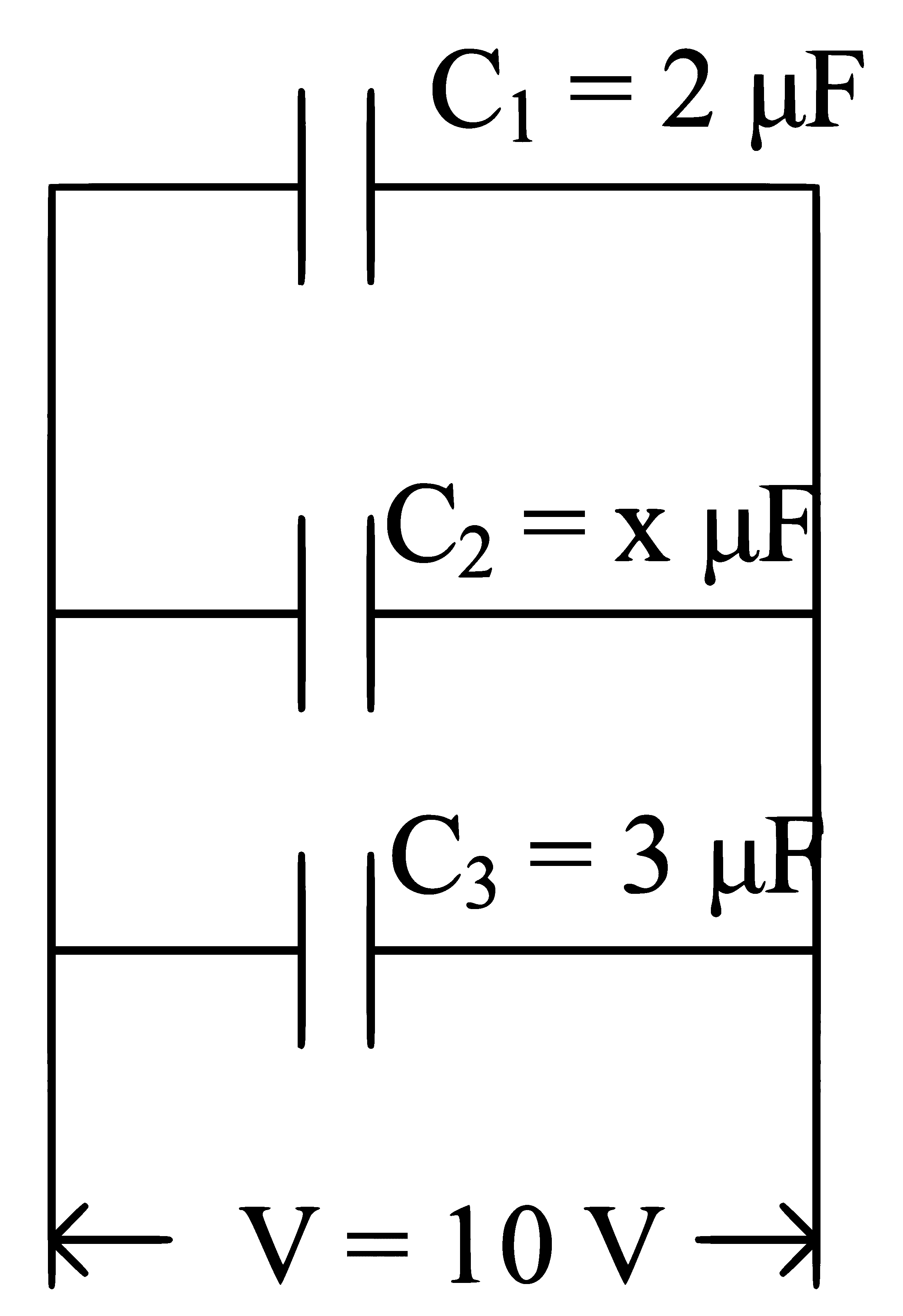 JEE Main 2023 (Online) 15th April Morning Shift Physics - Capacitor Question 42 English