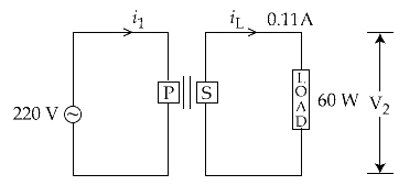 JEE Main 2021 (Online) 16th March Evening Shift Physics - Alternating Current Question 119 English