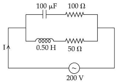 JEE Main 2021 (Online) 26th August Evening Shift Physics - Alternating Current Question 99 English
