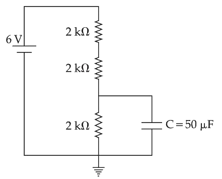 JEE Main 2021 (Online) 31st August Morning Shift Physics - Capacitor Question 77 English